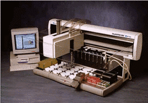 Fig. 1: Workflow of the mutation screening platform - Semiautomatic DNA isolation from blood